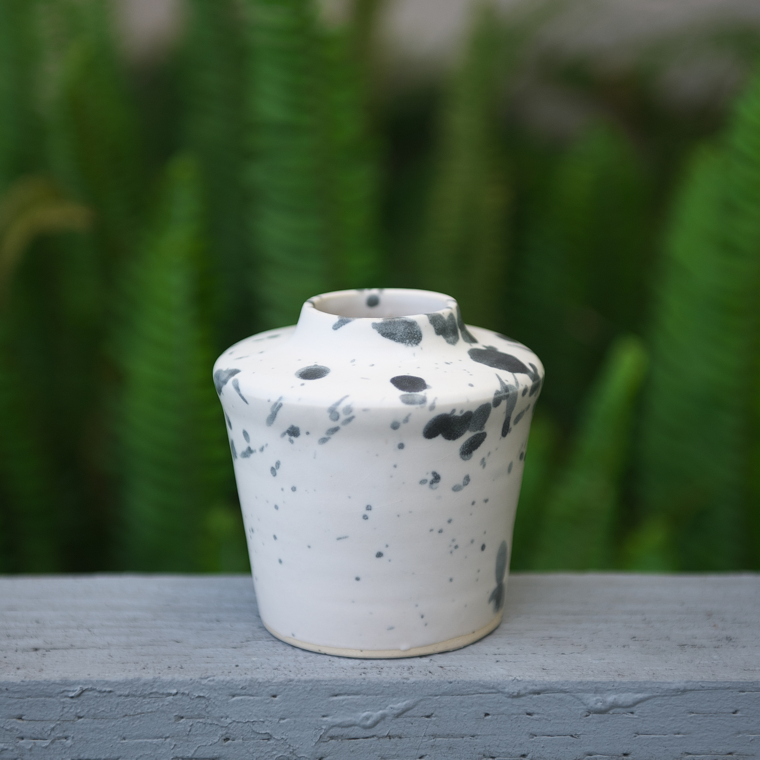 Koi Pond bowl with fluid glaze